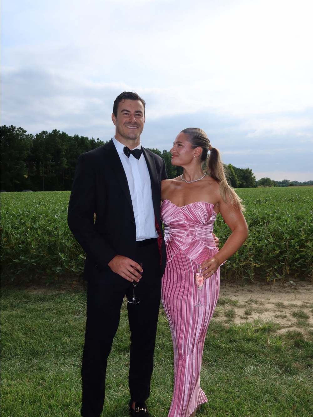 Women’s pink dress